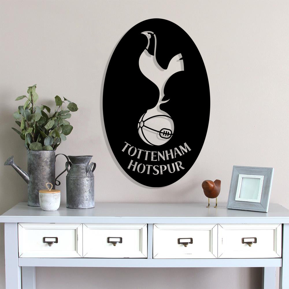 Tottenham Hotspur FC Badge Shield Metal Laser Cut files ai png svg dxf, jpg eps pdf