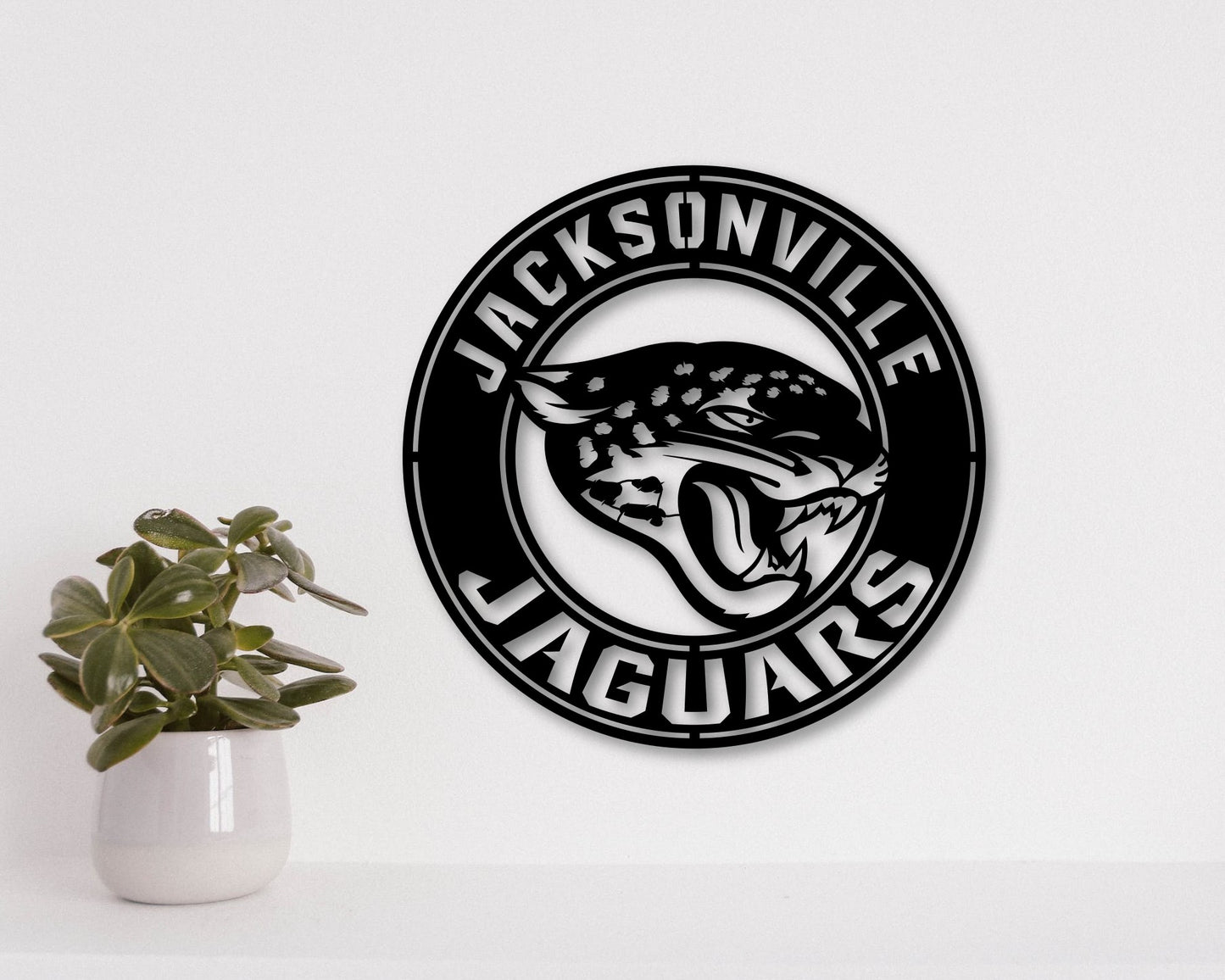 Jacksonville Jaguars Badge Shield Laser Cut files svg dxf ai eps png jpg pdf