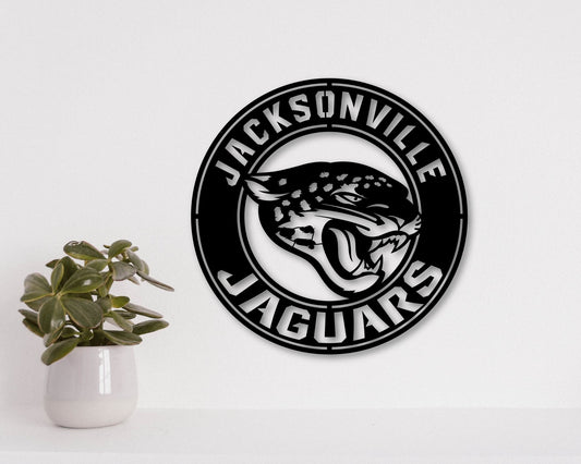 Jacksonville Jaguars Badge Shield Laser Cut files svg dxf ai eps png jpg pdf