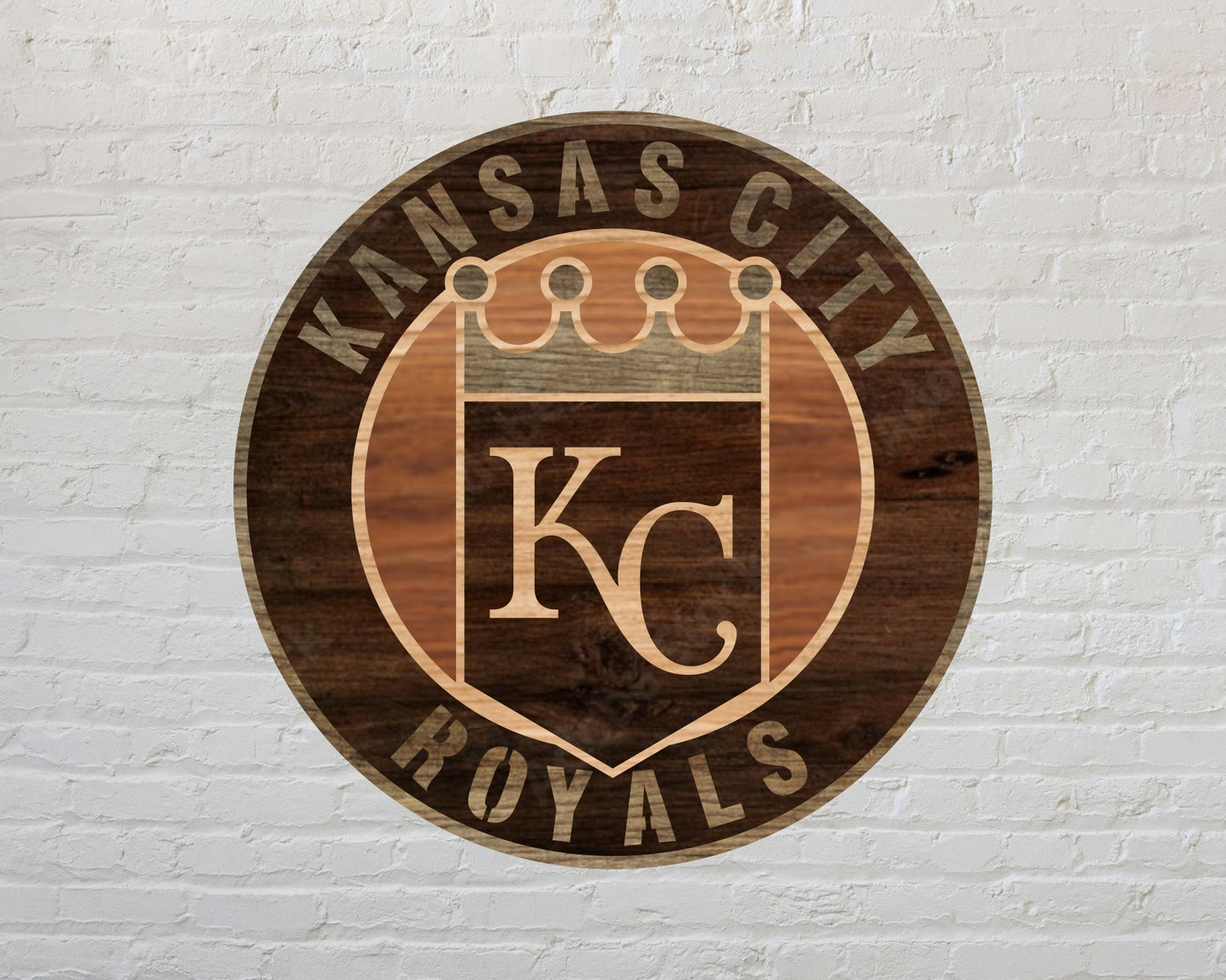 Kansas City Royals Multi Layer Laser Cut files svg dxf ai png
