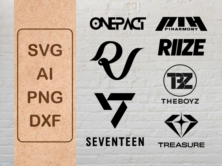 KPOP IDOL LOGOS CUT FILES (SERIES 4)