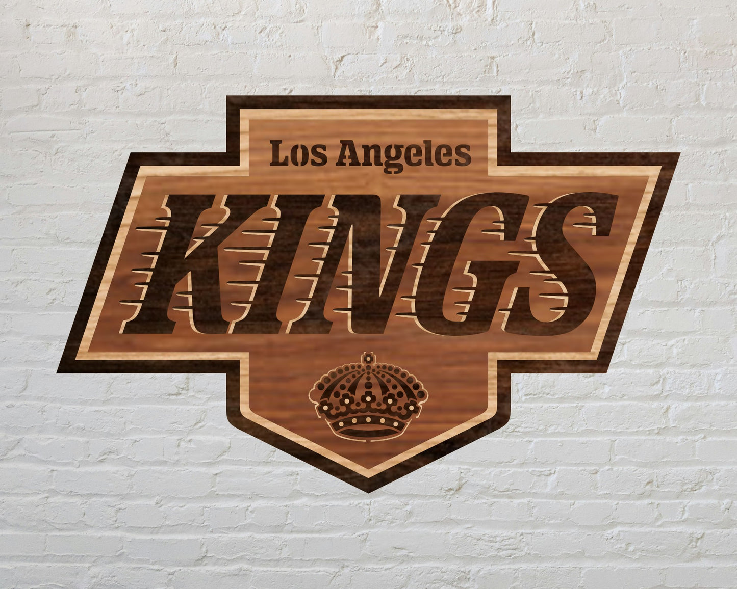 Los Angeles Kings Multi Layer Laser Cut files svg dxf ai png