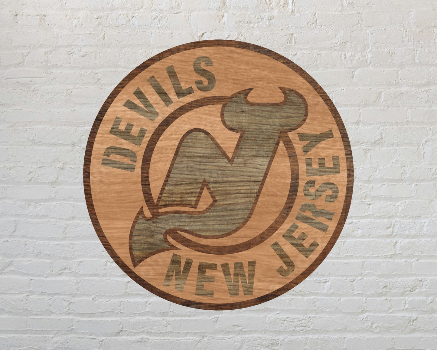 New Jersey Devils Layered Laser Cut files svg dxf ai png