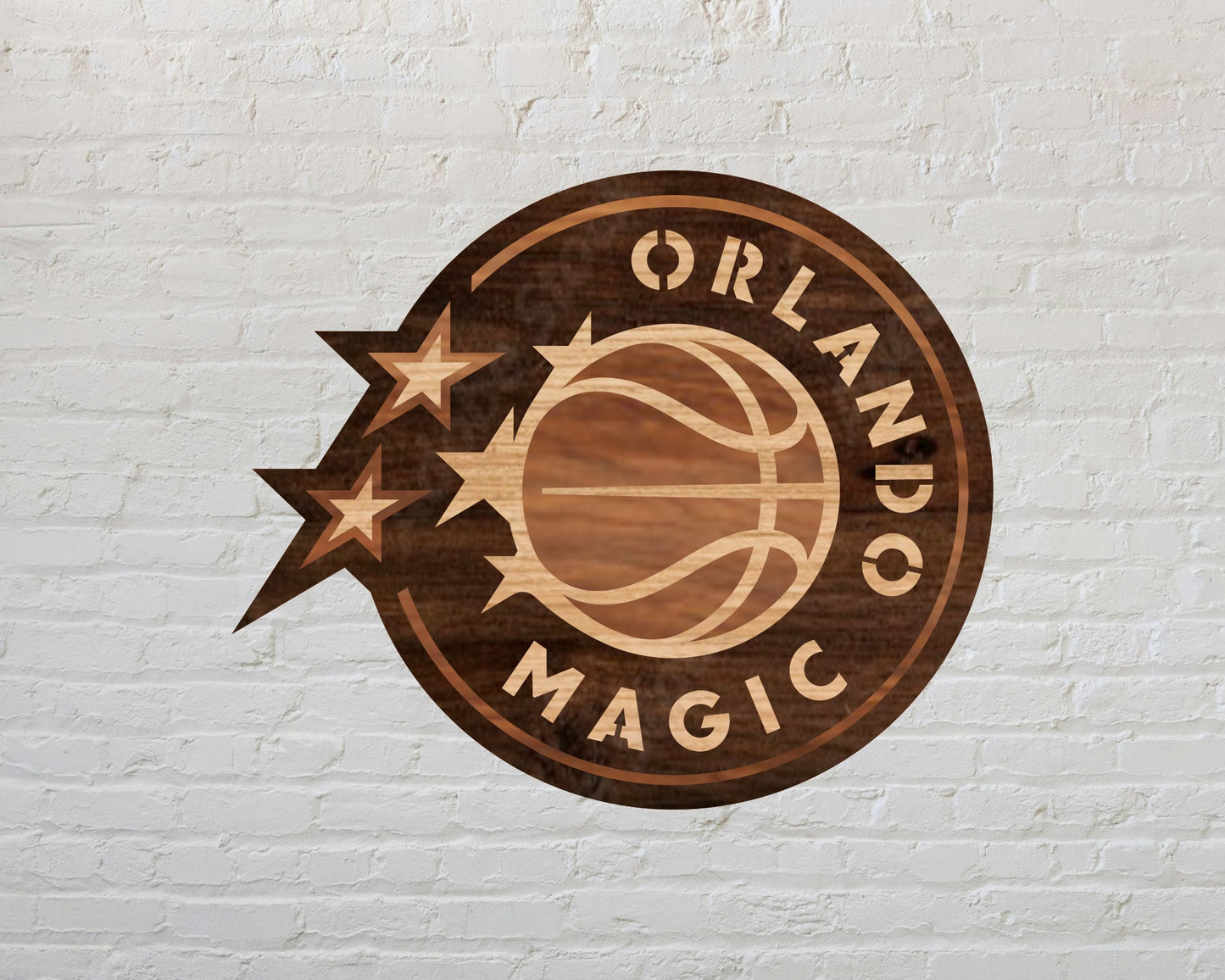 Orlando Magic NBA Teams Design Logo Multi Layer Laser Cut files svg dxf ai png