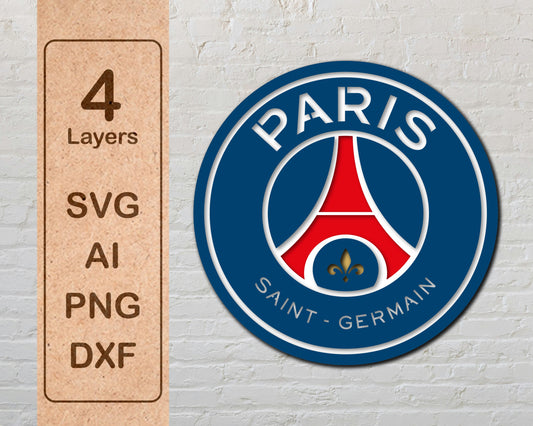 PSG FC Layered Laser Cut files