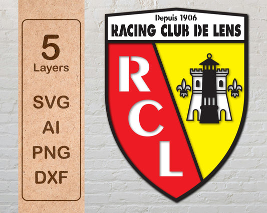 RC Lens FC Layered Laser Cut files