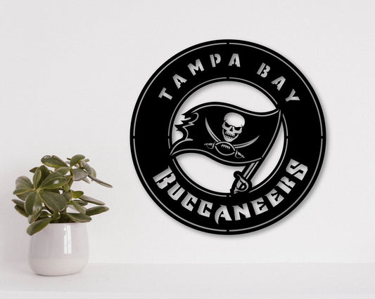 Tampa Bay Buccaneers Logo Badge Shield Laser Cut files svg dxf ai eps png jpg pdf