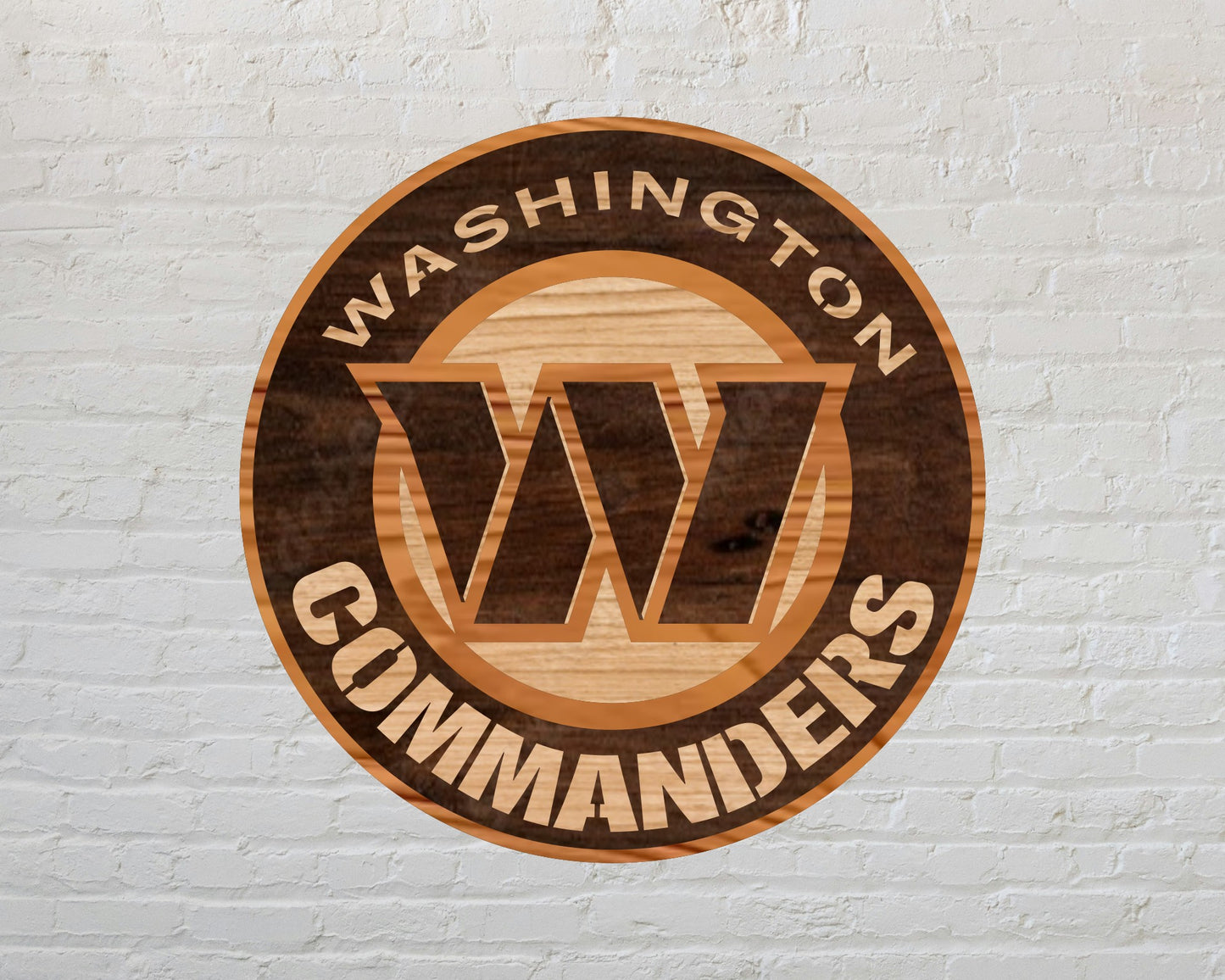Washington Commanders Multi Layered Laser Cut files svg dxf ai png