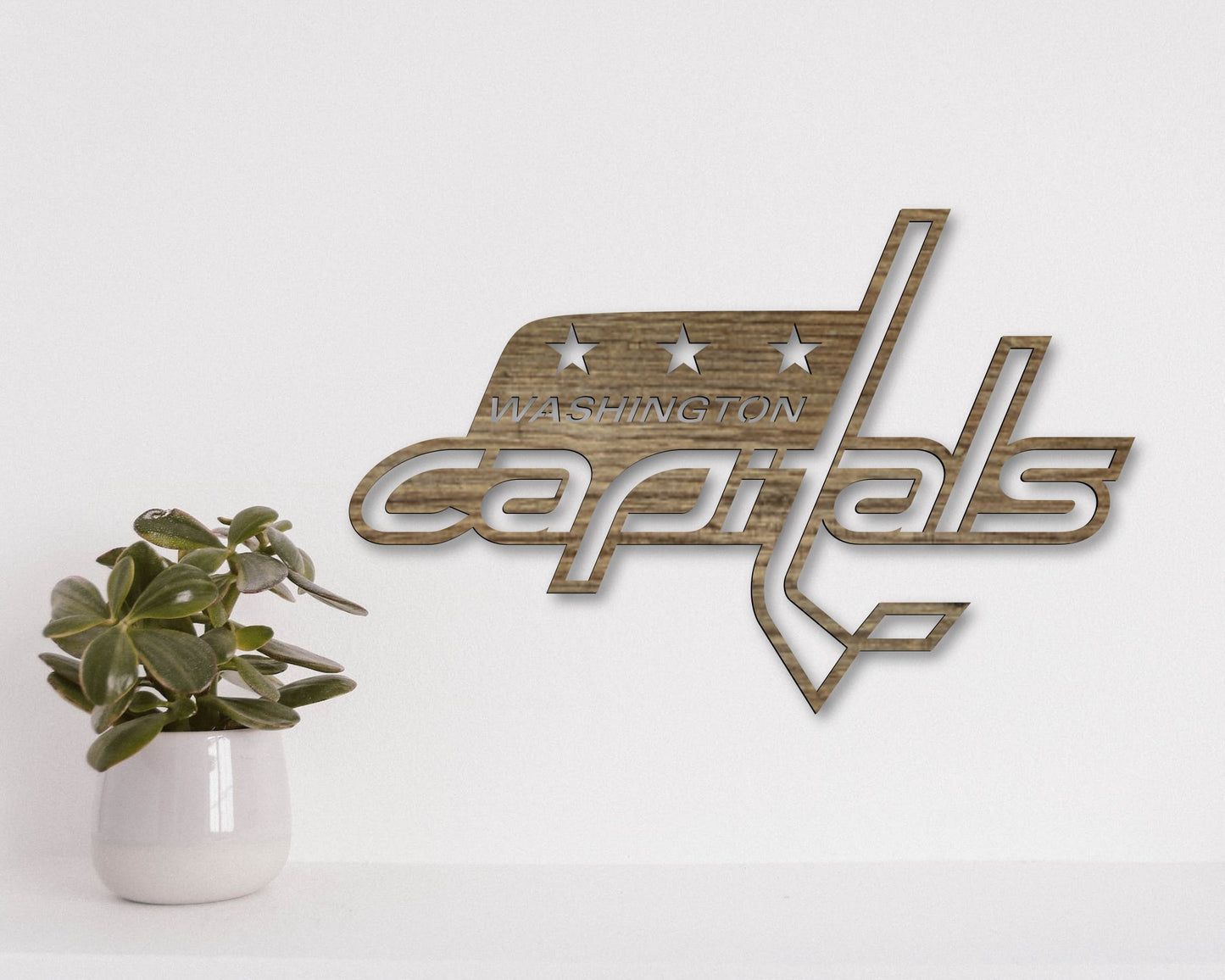 Washington Capitals NHL Teams Designed Logo Badge Shield Metal Laser Cut files svg dxf ai png jpg pdf eps