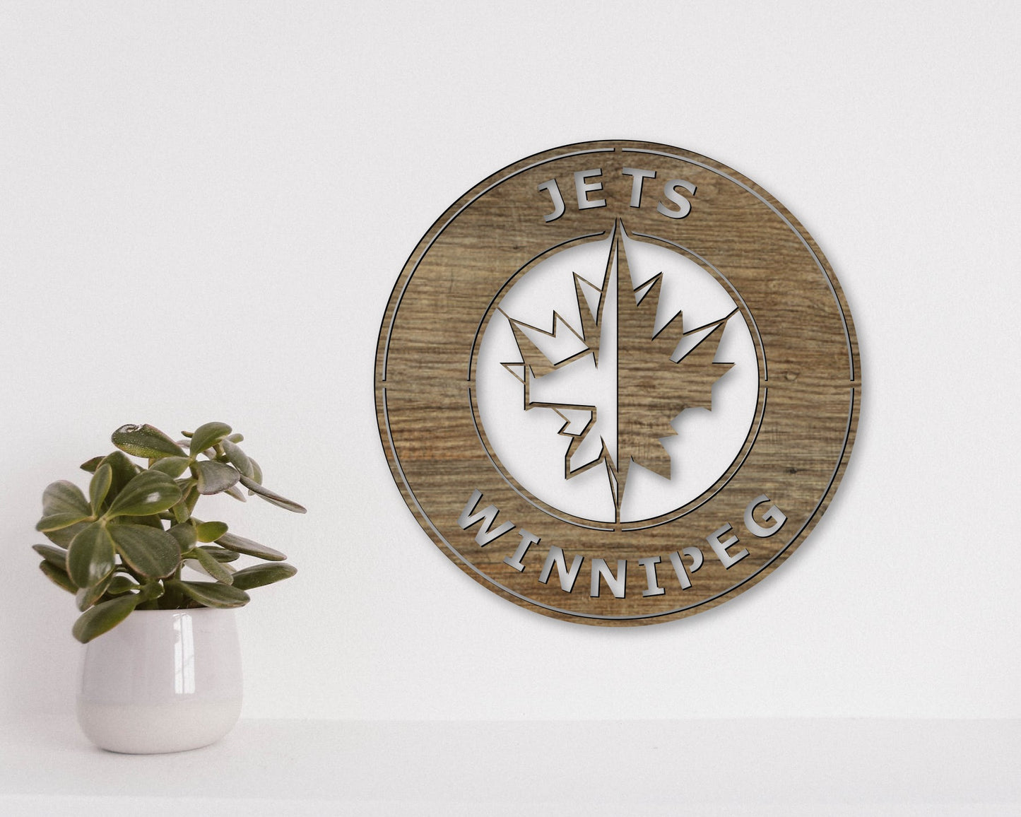 Winnipeg Jets NHL Teams Designed Logo Badge Shield Metal Laser Cut files svg dxf ai png jpg pdf eps