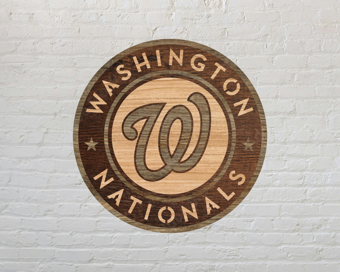 Washington Nationals Multi Layer Laser Cut files svg dxf ai png
