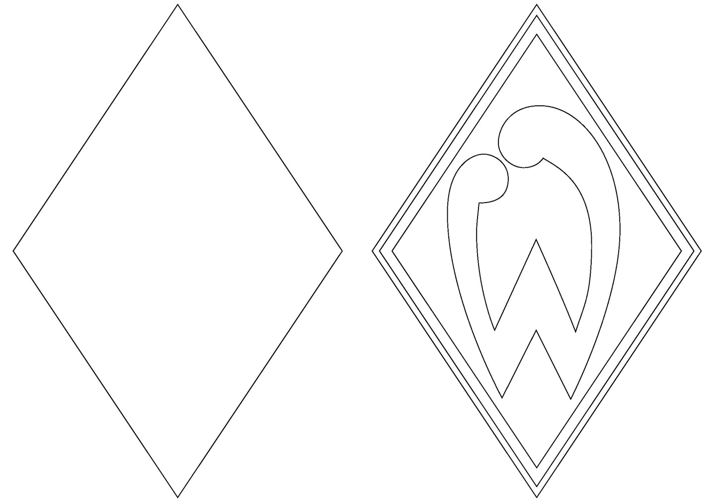 Werder Bremen FC Layered Laser Cut files
