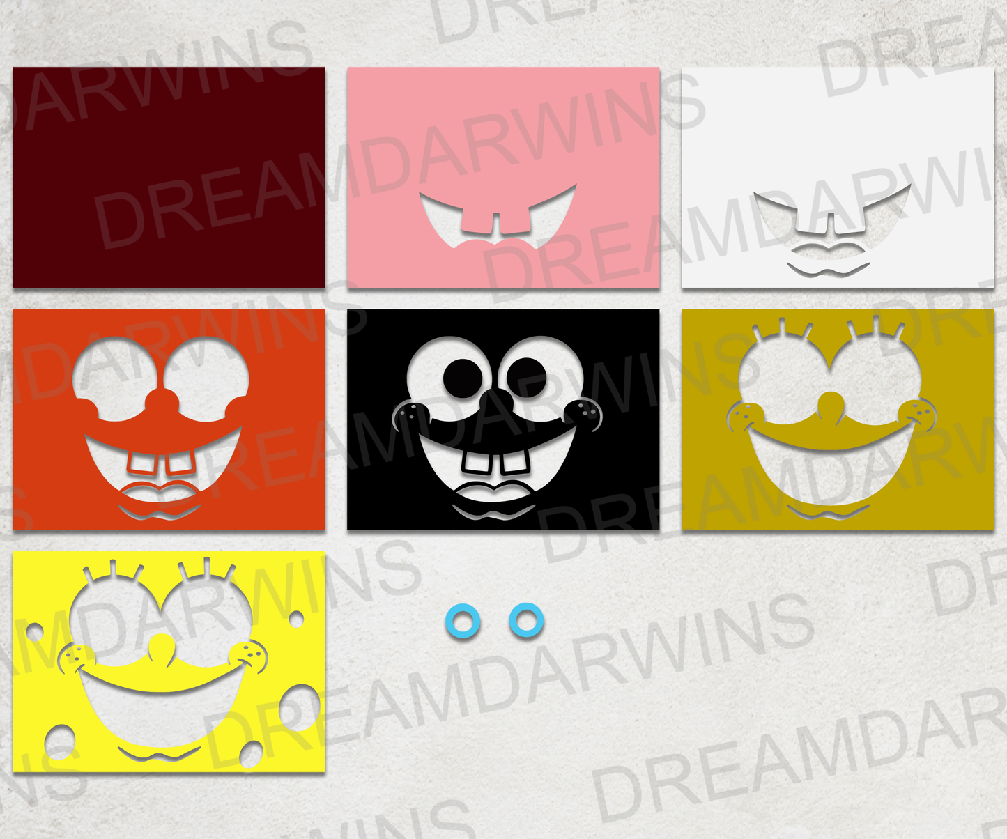 Spongebob Squarepants Multilayer Laser Cut files