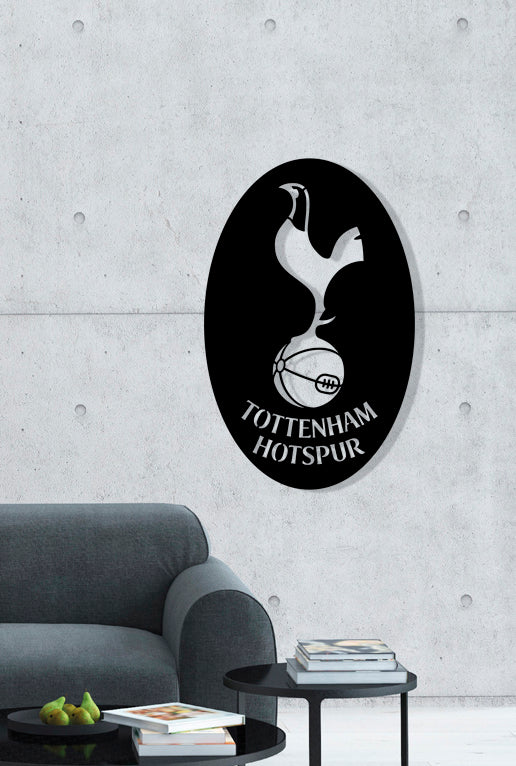 Tottenham Hotspur FC Badge Shield Metal Laser Cut files ai png svg dxf, jpg eps pdf
