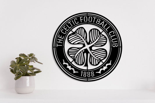 Celtic FC Badge Shield Metal Laser Cut files svg dxg jpg png pdf ai eps