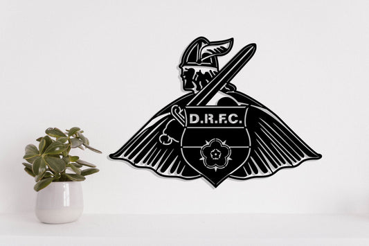 Doncaster Rovers FC Badge Shield Metal Laser Cut files svg dxg jpg png pdf ai eps