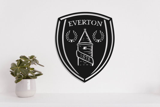 Everton FC (vintage) Badge Shield Metal Laser Cut file ai png svg dxf, jpg eps pdf 4
