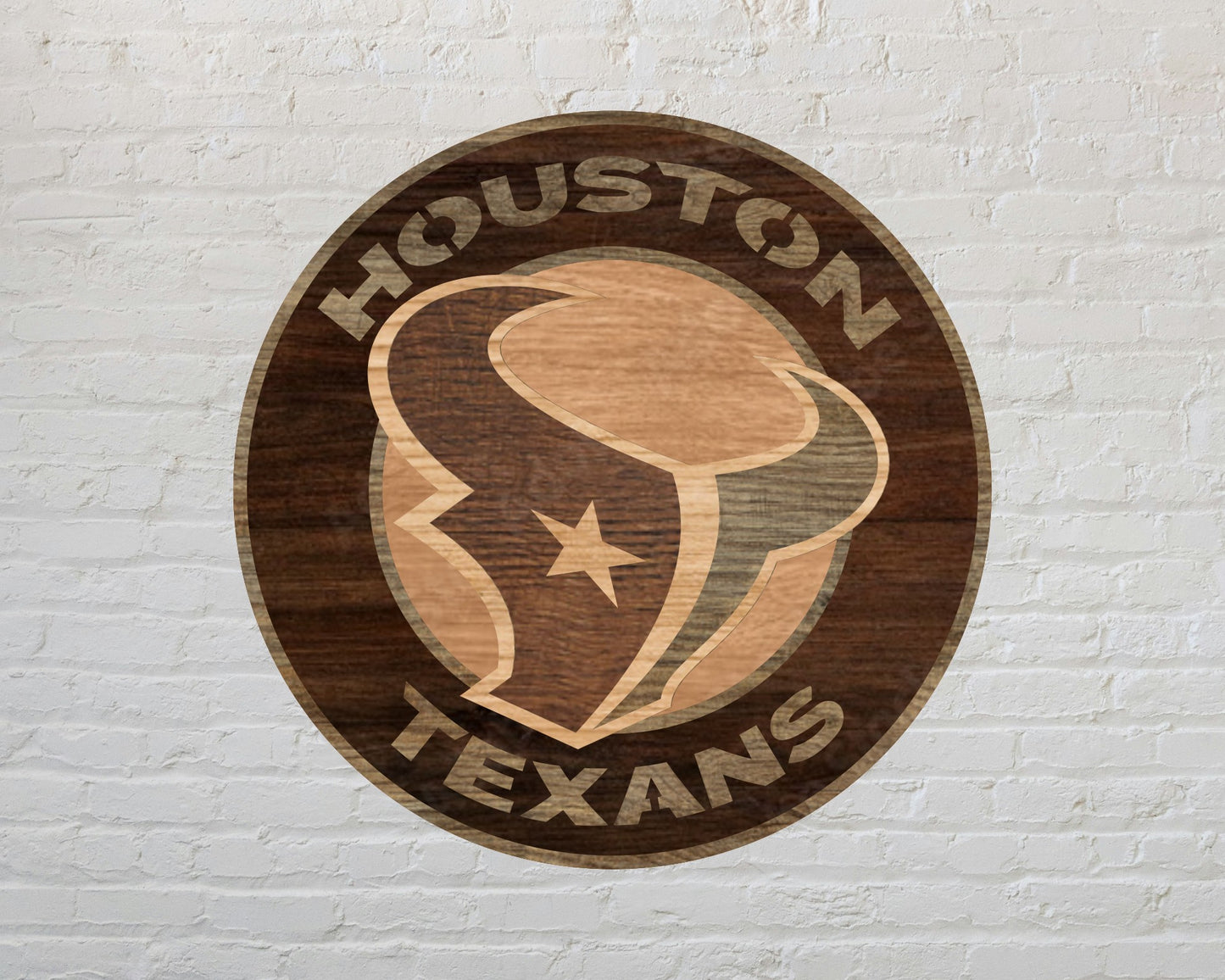 Houston Texans Multi Layer Laser Cut files