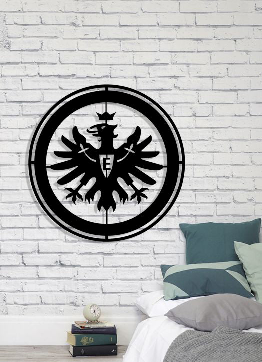 Frankfurt FC Batch Shield Metal Laser Cut files svg dxg jpg png pdf ai eps
