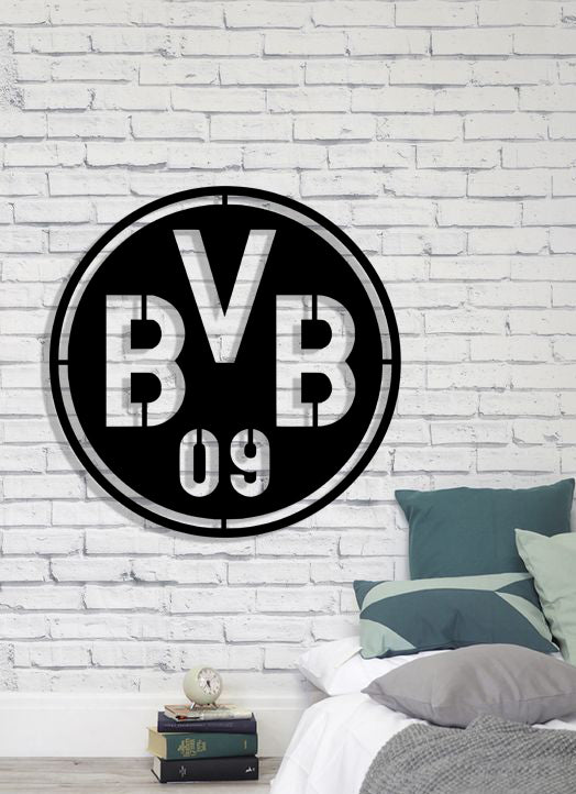 Borussia Dortmund FC Batch Shield Metal Laser Cut file svg dxg jpg png pdf ai eps