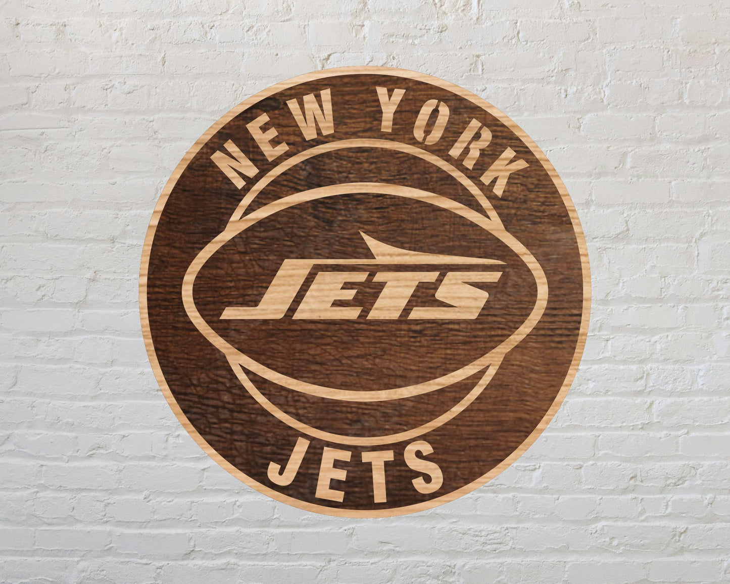 New York Jets Multi Layered Laser Cut files svg dxf ai png