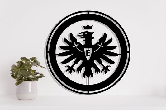 Frankfurt FC Batch Shield Metal Laser Cut files svg dxg jpg png pdf ai eps