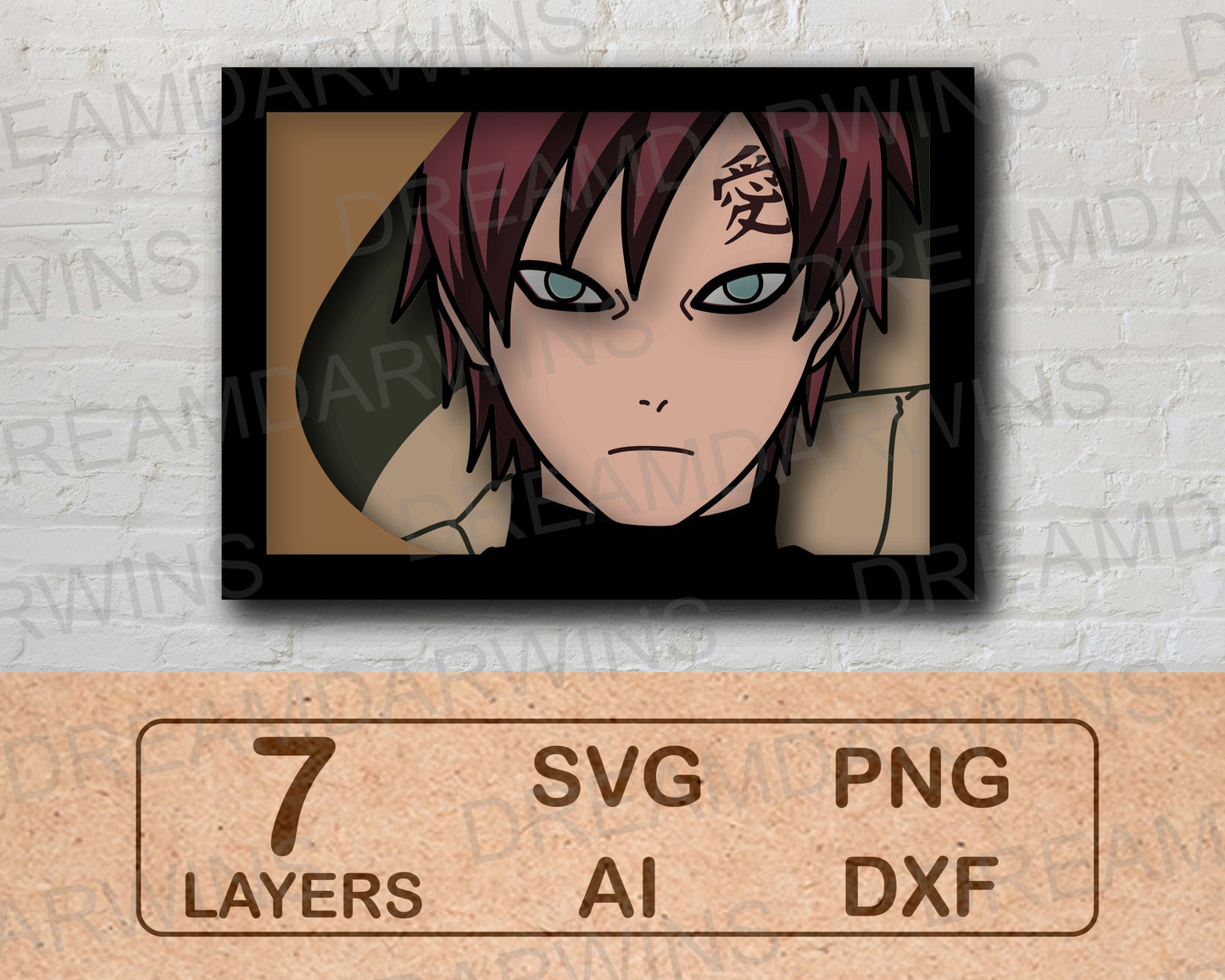 Gaara Multilayer Laser Cut files