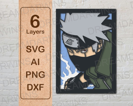 Kakashi Multilayer Laser Cut files